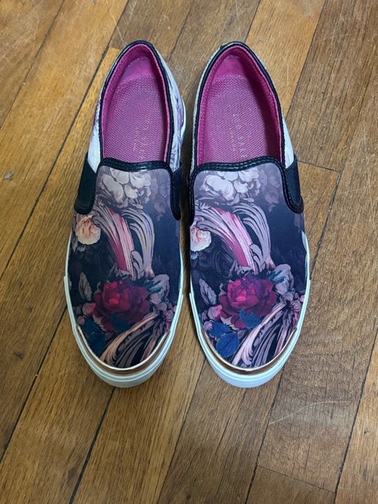 Ted Baker Shoes - Ted Baker Laulei Women's floral slip on sneakers trainers.